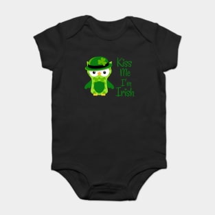 Kiss Me I'm Irish Baby Bodysuit